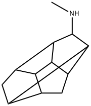 1,2,4-Ethanylylidene-1H-cyclobuta[cd]pentalen-5-amine,octahydro-N-methyl-(9CI) Struktur