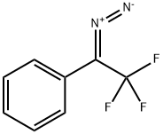 Benzene, (1-diazo-2,2,2-trifluoroethyl)- Struktur