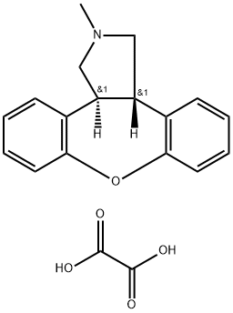 Dechloro Asenapine Ethanedioate Struktur