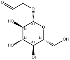 GG, 2-Oxoethyl beta-D-glucopyranoside Struktur