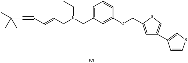 NB598 hydrochloride Struktur