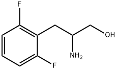 Benzenepropanol, β-amino-2,6-difluoro- Struktur