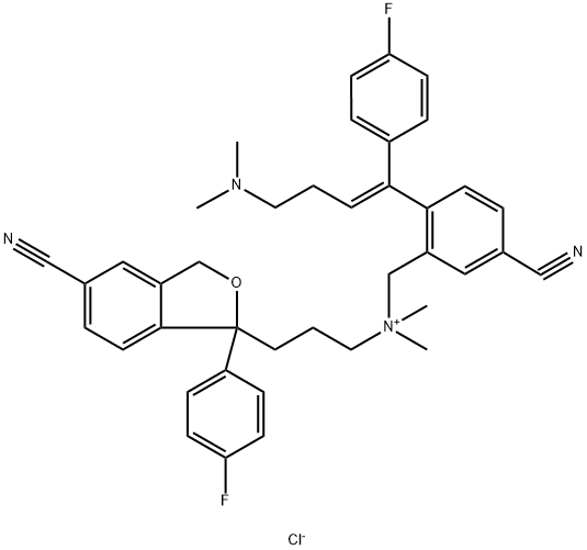 CitalopraM Alkene DiMer Chloride Struktur