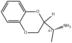 1,4-Benzodioxin-2-methanamine, 2,3-dihydro-α-methyl-, (αR)- Struktur