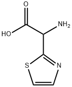 2-Thiazoleacetic acid, α-amino- Struktur