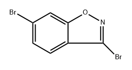 3,6-dibromo-1,2-benzoxazole Struktur