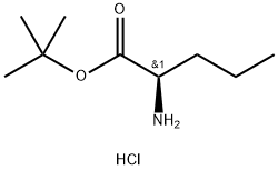 D-Norvaline t-butyl ester hydrochloride Struktur