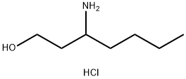 3-AMINOHEPTAN-1-OL HCl Struktur