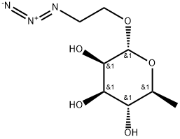 2-AZIDOETHYL Α-RHAMNOSIDE Struktur