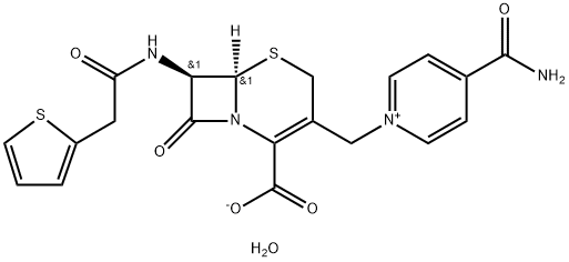 CEPHALONIUM DIHYDRATE STANDARD Struktur