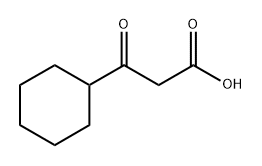 Cyclohexanepropanoic acid, β-oxo- Struktur