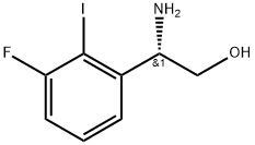 (S)-2-amino-2-(3-fluoro-2-iodophenyl)ethanol Struktur