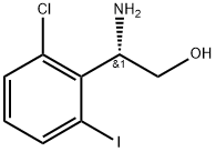 2-amino-2-(2-chloro-6-iodophenyl)ethanol Struktur