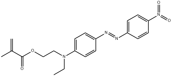 POLY(DISPERSE RED 1 METHACRYLATE) Struktur