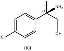 Benzeneethanol,β-amino-4-chloro-β-methyl-,hydrochloride(1:1),(βR)- Struktur