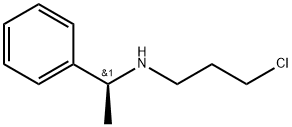 Benzenemethanamine, N-(3-chloropropyl)-α-methyl-, (αS)- Struktur