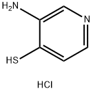 3-Amino-4-pyridinethiol hydrochloride (1:1) Struktur