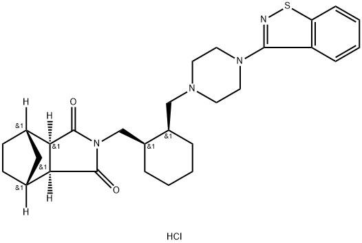 Lurasidone Impurity 47 HCl Struktur