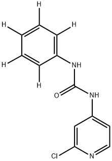 FORCHLORFENURON-D5 (PHENYL-D5) Struktur