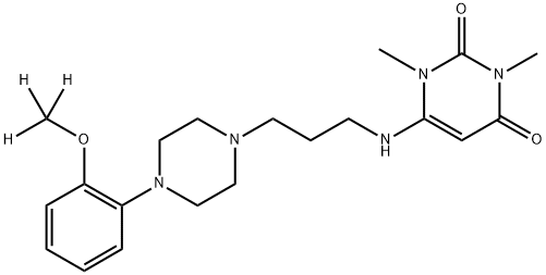 Urapidil-d3 (methoxy-d3)	 Struktur