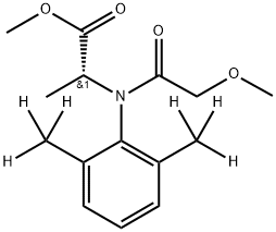 (R)-(-)-Metalaxyl-d6 (2,6-dimethyl-d6) 	 Struktur