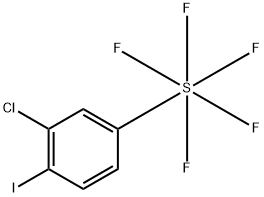 (3-chloro-4-iodophenyl)-pentafluoro-lambda6-sulfane