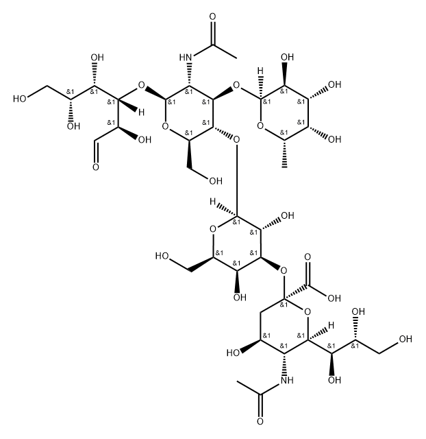 Sialyl Lex tetra Struktur