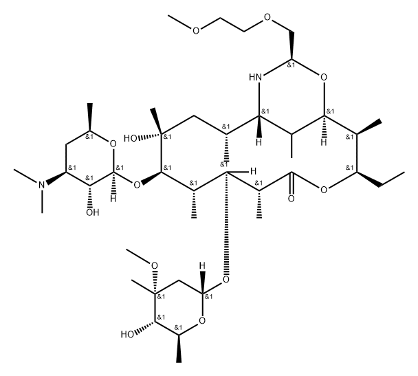 Erythromycin EP  Impurity C Struktur