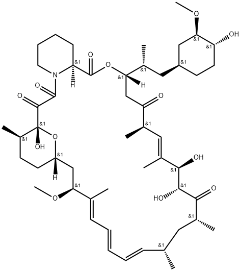 Rapamycin, 32-O-demethyl- Struktur