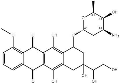 adriamycinol Struktur