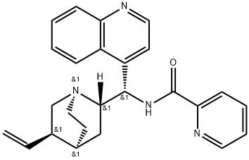 N-(9-Deoxy-epi-cinchonidin-9-yl)picolinaMide Struktur