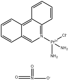 Phenanthriplatin Struktur