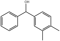 BenzeneMethanol,3,4-diMethyl-α-phenyl- Struktur