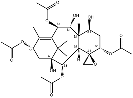 1-hydroxy-7,9-dideacetylbaccatin I Struktur