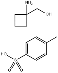 Cyclobutanemethanol, 1-amino-, 4-methylbenzenesulfonate (1:1) Struktur