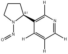 (2S)-N'-Nitrosonornicotine-d4 Struktur