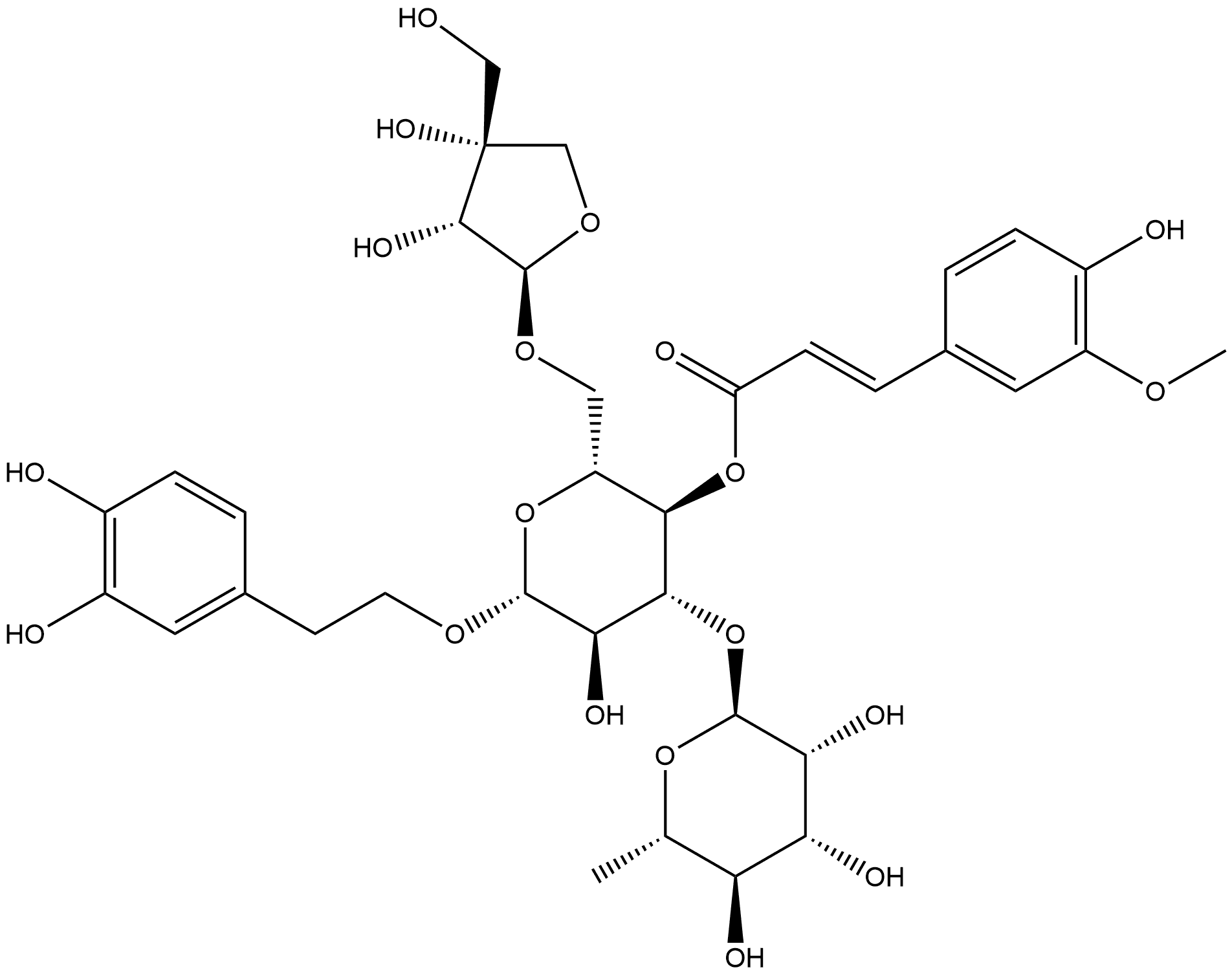 alyssonoside Struktur