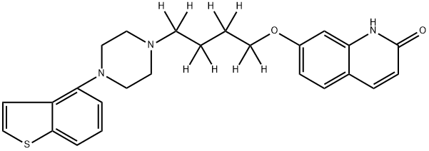 Brexpiprazole-d8 Struktur