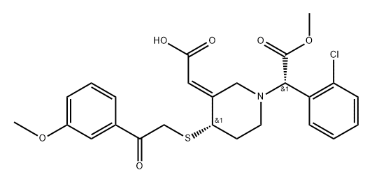 (S,S)-trans-Clopidogrel-MP Derivative Struktur