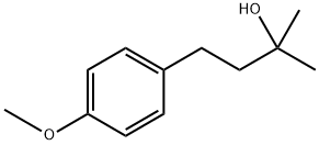 Benzenepropanol, 4-methoxy-α,α-dimethyl- Struktur