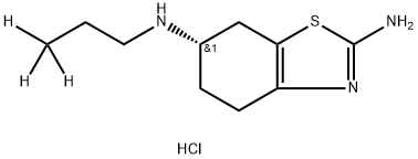 (S)-Pramipexole (N-Propyl-3,3,3-d3) Dihydrochloride Struktur