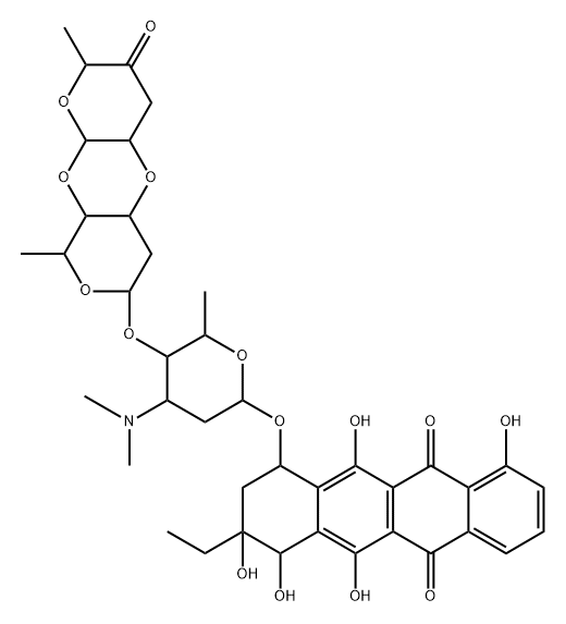 betaclamycin B Struktur