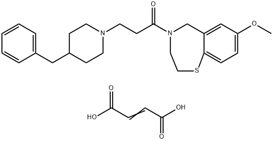 JTV-519 hemifumarate Struktur