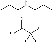 1-Propanamine, N-propyl-, 2,2,2-trifluoroacetate (1:1) Struktur