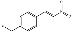 1-(Chloromethyl)-4-[(1E)-2-nitroethenyl]benzene Struktur