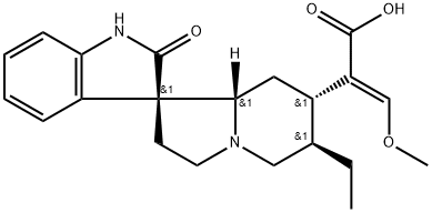 Isorhynchophyllic acid Struktur