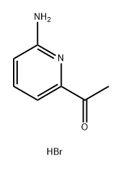 Ethanone, 1-(6-amino-2-pyridinyl)-, hydrobromide (1:2) Struktur