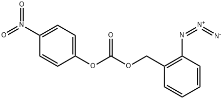 Carbonic acid,(2-azidophenyl)methyl 4-nitrophenyl ester Struktur