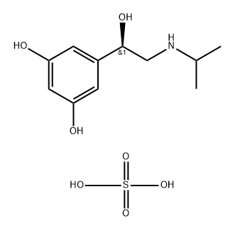 orciprenaline sulfate Struktur