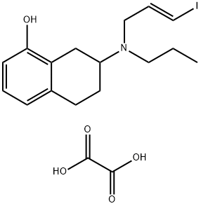 8-Hydroxy-PIPAT oxalate Struktur